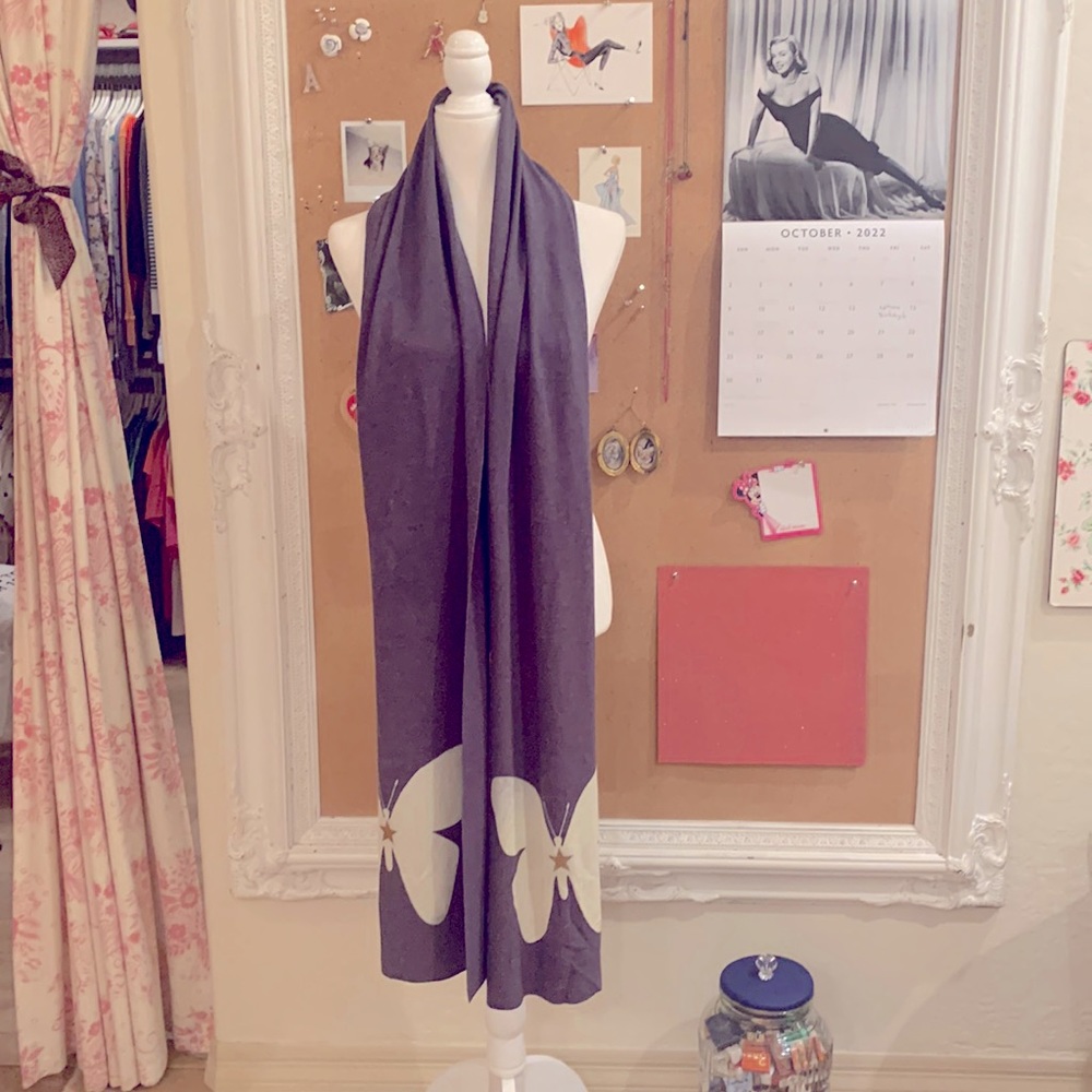 Wildfox butterfly scarf